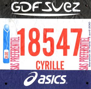 dossard-marathon-de-paris-2010